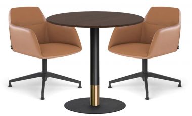 BÀN ĂN CAFÉ MẶT GỖ MDF - B25