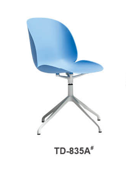 GHẾ NHỰA CHÂN XOAY TD-835A